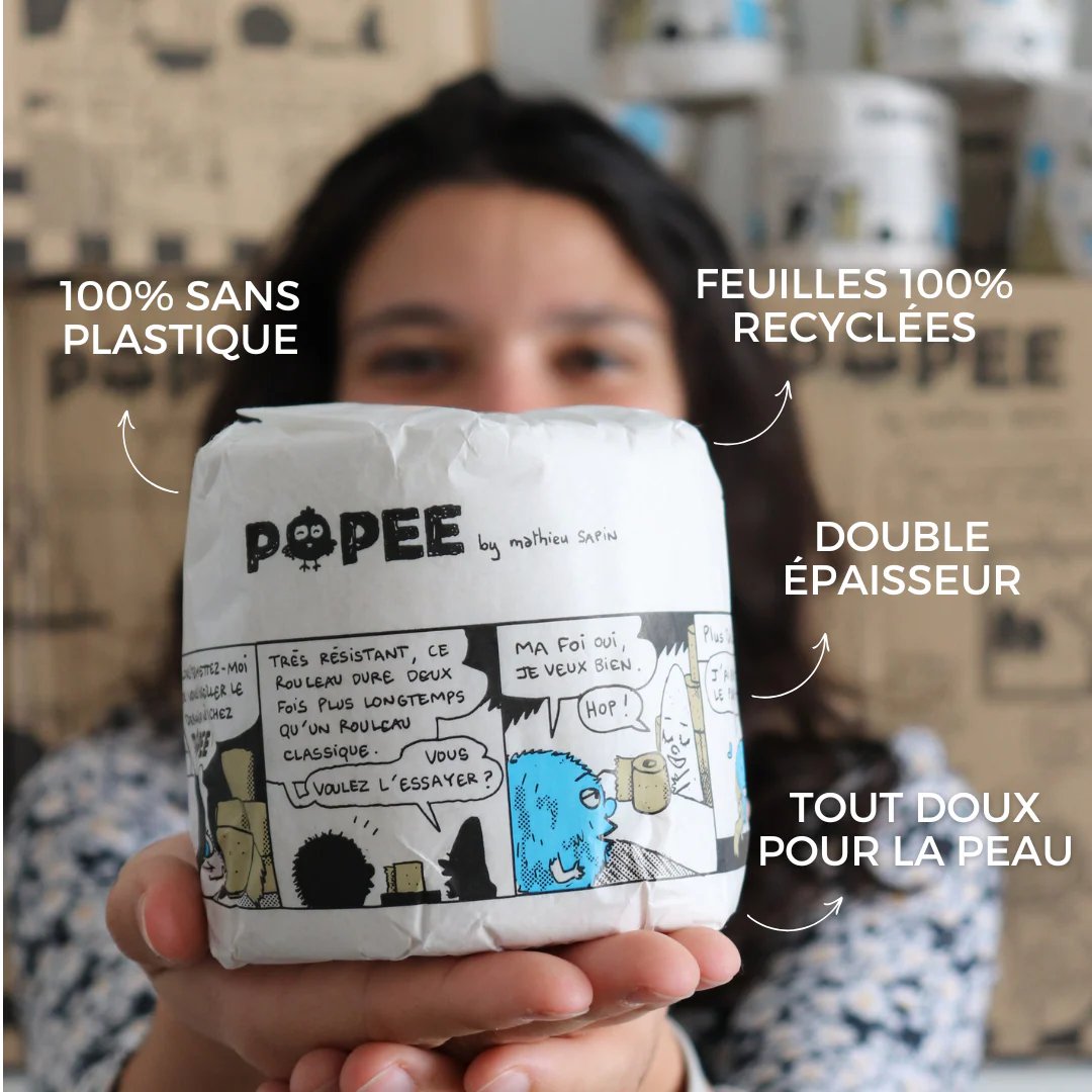 PAPIER TOILETTE Zéro plastique - 48 rouleaux - Image 2